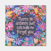 距離忘れなし感動的 マグネット (正面)