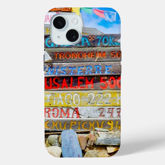 距離標識 Case-Mate iPhoneケース (裏面)