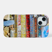 距離標識 iPhone 15ケース (裏面横)