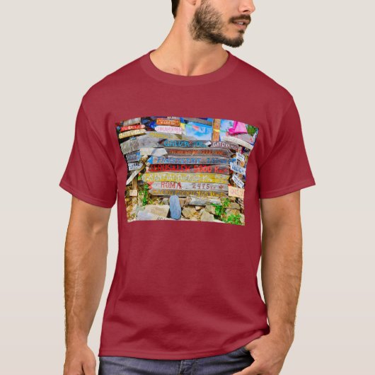 距離記号 Tシャツ (正面)