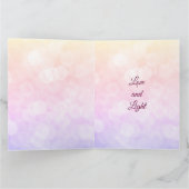 距離霊気Get Well greeting カード (内部)