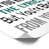 距離(標準写真フレームサイズ) ポスター (角)