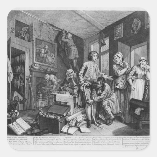 跡継ぎが手に入る スクエアシール (正面)