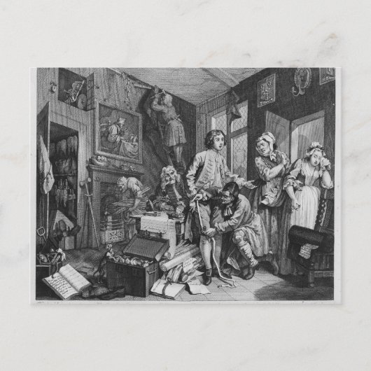 跡継ぎが手に入る ポストカード (正面)