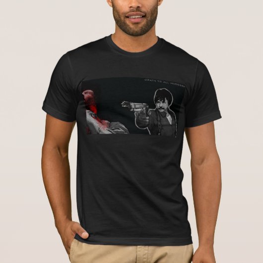 路上強盗への死 Tシャツ (正面)