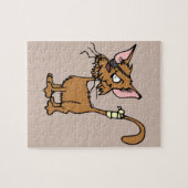 路上猫パズル ジグソーパズル (横)