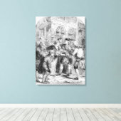 路地の変更 キャンバスプリント (インサイチュ (ウッドフロア))