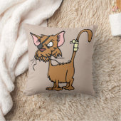 路地の猫枕 クッション (ブランケット)