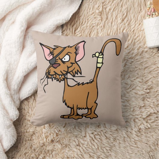 路地の猫枕 クッション (ブランケット)