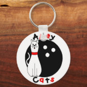 路地の猫 キーホルダー (正面)