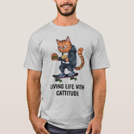 路地の猫 Tシャツ