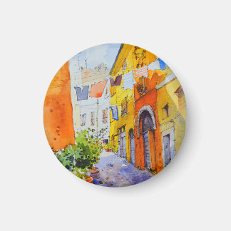 路地の風景 マグネット