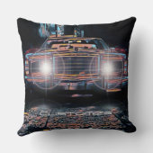 路地の駐車場のクッション クッション (裏面)