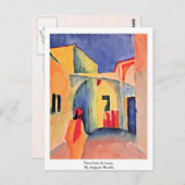 路地を見る,マック威厳があるス ポストカード (正面/裏面)