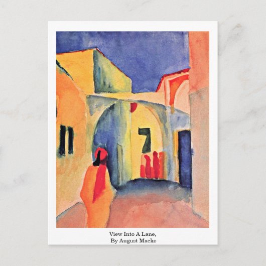 路地を見る,マック威厳があるス ポストカード (正面)