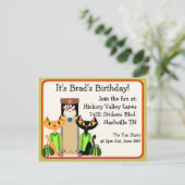 路地キャッツボーリングパーティー 招待状 (スタンド正面)