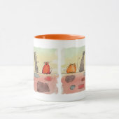 路地キャッツマグカップ マグカップ (中央)