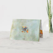 路地キャット誕生日カード 案内状 (裏面)