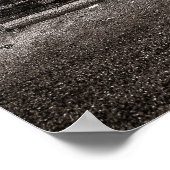 路地グラフィティNo 4 ポスター (角)