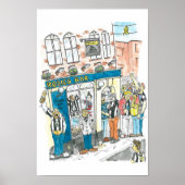 路地バー ポスター (正面)