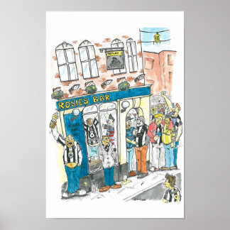 路地バー ポスター