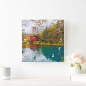 路地ローラーミル及び春壁時計 スクエア壁時計 (ホーム)