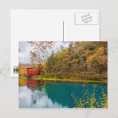 路地ローラーミル及び春 ポストカード (正面/裏面)