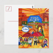 路地裏 ポストカード (正面/裏面)