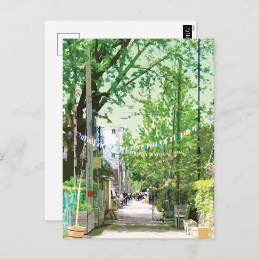 路地2 :: ruelle 2 ポストカード (正面/裏面)