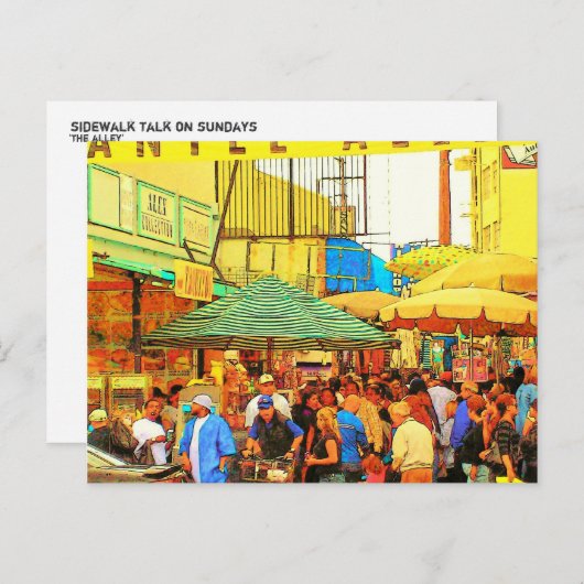 路地 – はがき (正面/裏面)