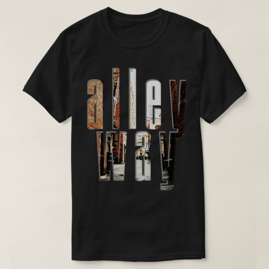 路地 Tシャツ (デザイン正面)