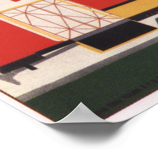 路面電広告車 ポスター (角)