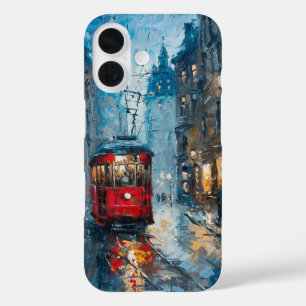 路面電車を運転 iPhone 16ケース