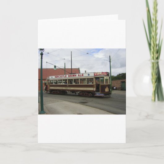 路面電車 カード (正面)