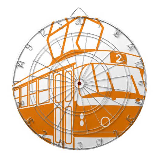 路面電車 ダーツボード (正面)