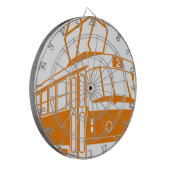 路面電車 ダーツボード (正面左)