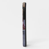 路駐するクラシックな旧型の赤いプジョーの車 Case-Mate iPhoneケース (裏面/左)