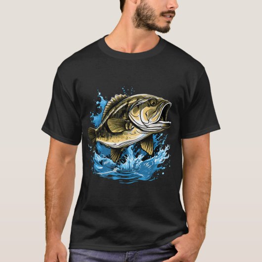 跳ねるバス Tシャツ (正面)
