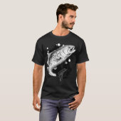 跳ねるマス Tシャツ (正面フル)