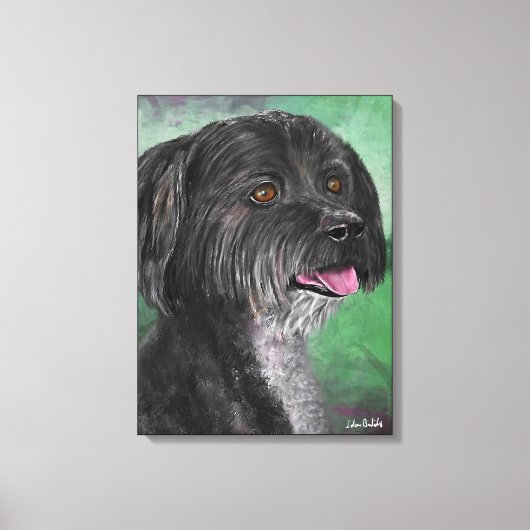 跳ねる キャンバスプリント (正面)