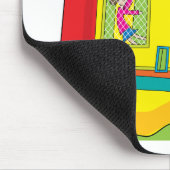 跳ね上がりの城の子供 マウスパッド (コーナー)