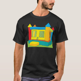 跳ね上がりの城 Tシャツ