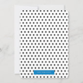 跳ね上がりの家のジャンプの誕生日の招待状 招待状 (裏面)