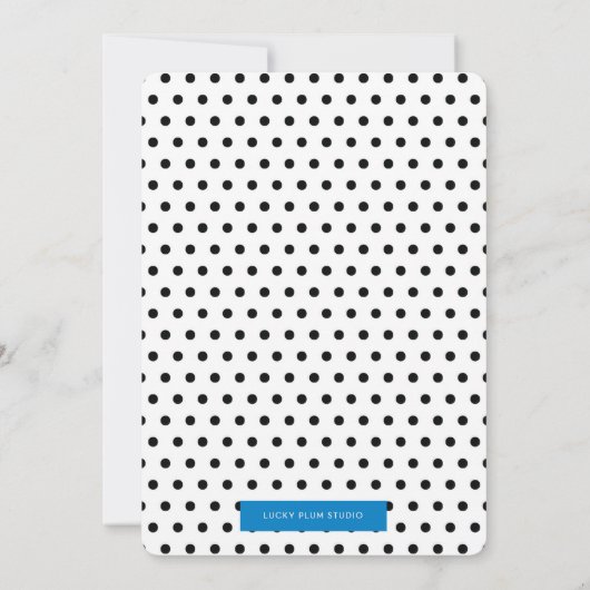 跳ね上がりの家のジャンプの誕生日の招待状 招待状 (裏面)