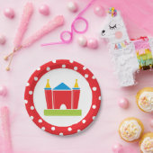 跳ね上がりの家の誕生会 ペーパープレート (パーティー)