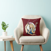 跳ね上げ飛んでいるで クッション (椅子)