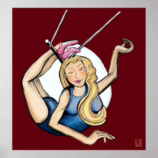 跳ね上げ飛んでいるで ポスター (正面)