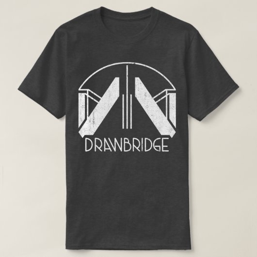 跳ね橋 Tシャツ (デザイン正面)