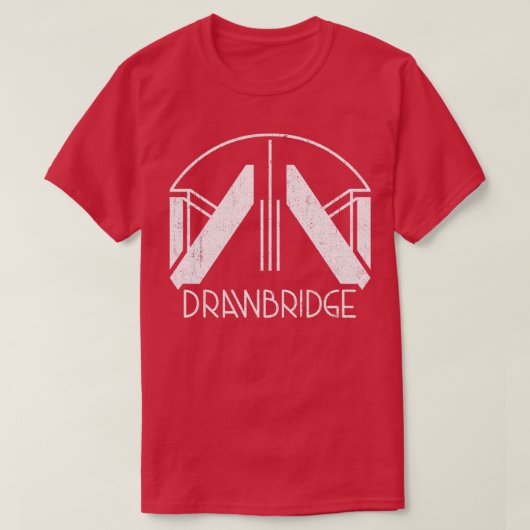 跳ね橋 Tシャツ (デザイン正面)