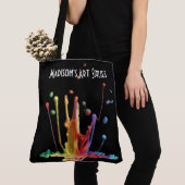 跳ね絵を描飛び! 美パーソナライズされた術用品 トートバッグ (クローズアップ)